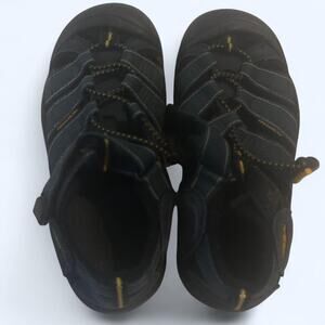 Dark Blue KIds size 3  keen newport h2 sandals